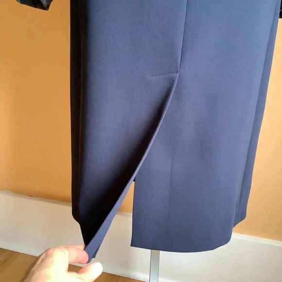 KENDI BOUTIQUE Navy Double Breasted Blazer Dress Size M - Picture 8 of 16